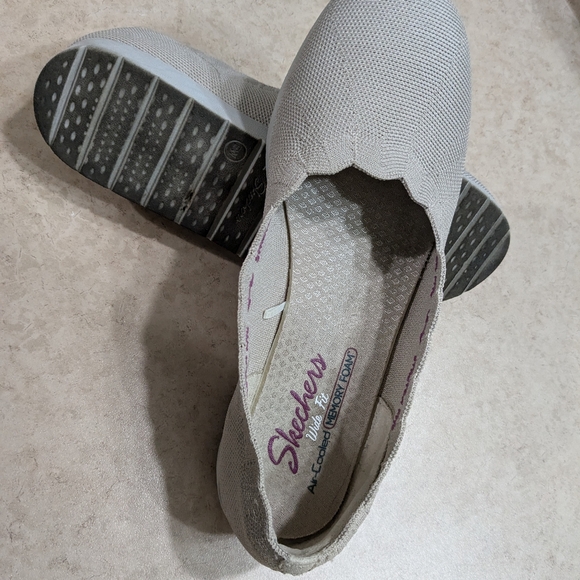Skechers Womens Cleo Flex Wedge - Spellbound Ballet Flat - Picture 7 of 9